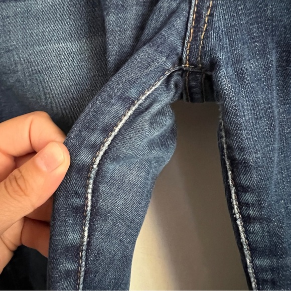 Hudson Straight Classic Blue Denim Jeans-Women’s - Picture 4 of 8